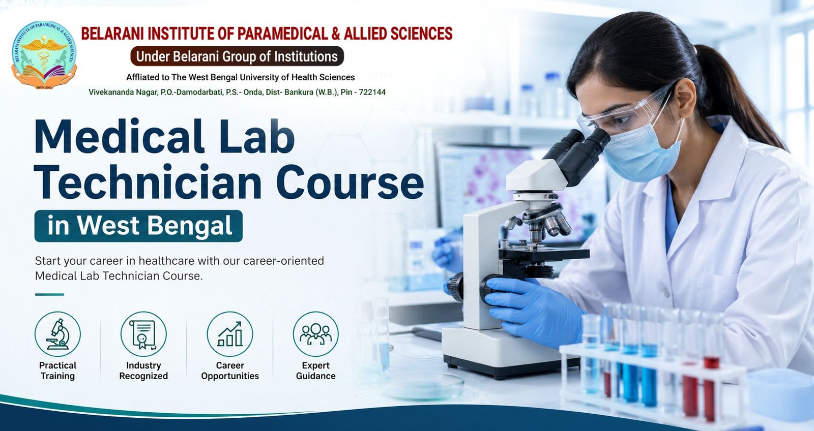 You are currently viewing Medical Lab Technician Course in West Bengal