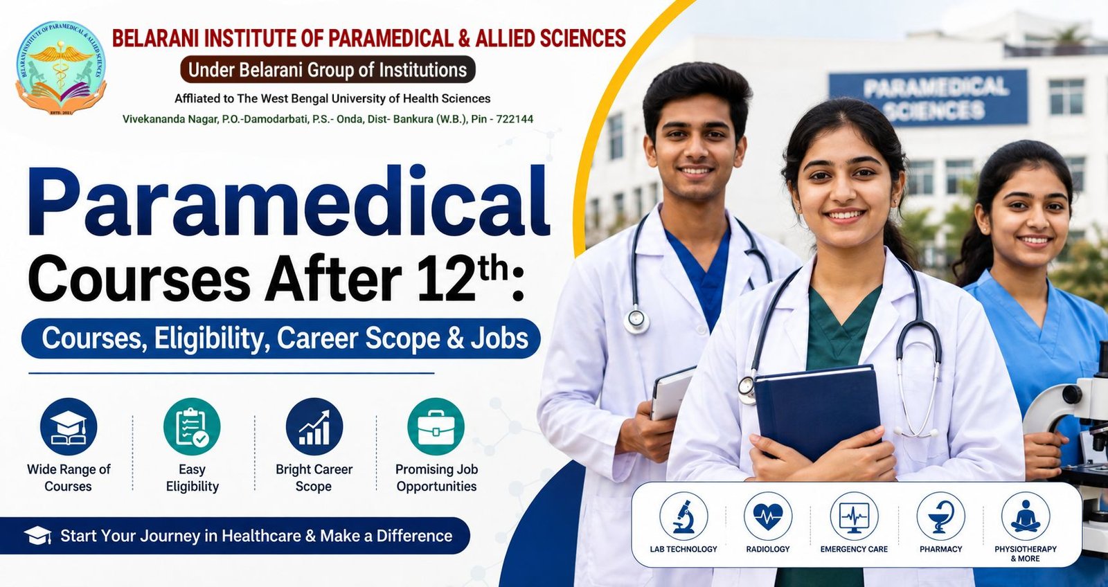 You are currently viewing Paramedical Courses After 12th: Courses, Eligibility, Career Scope & Jobs