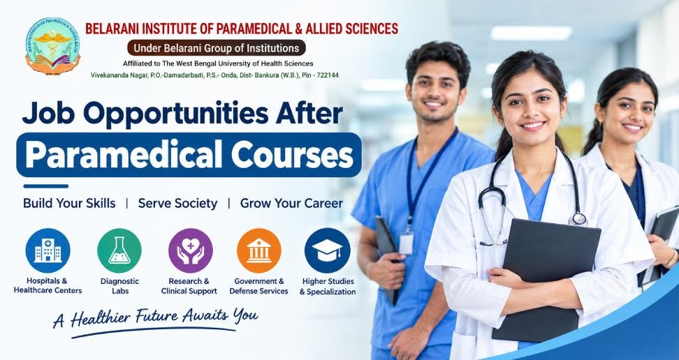 You are currently viewing Job Opportunities After Paramedical Courses: Career Options and Growth